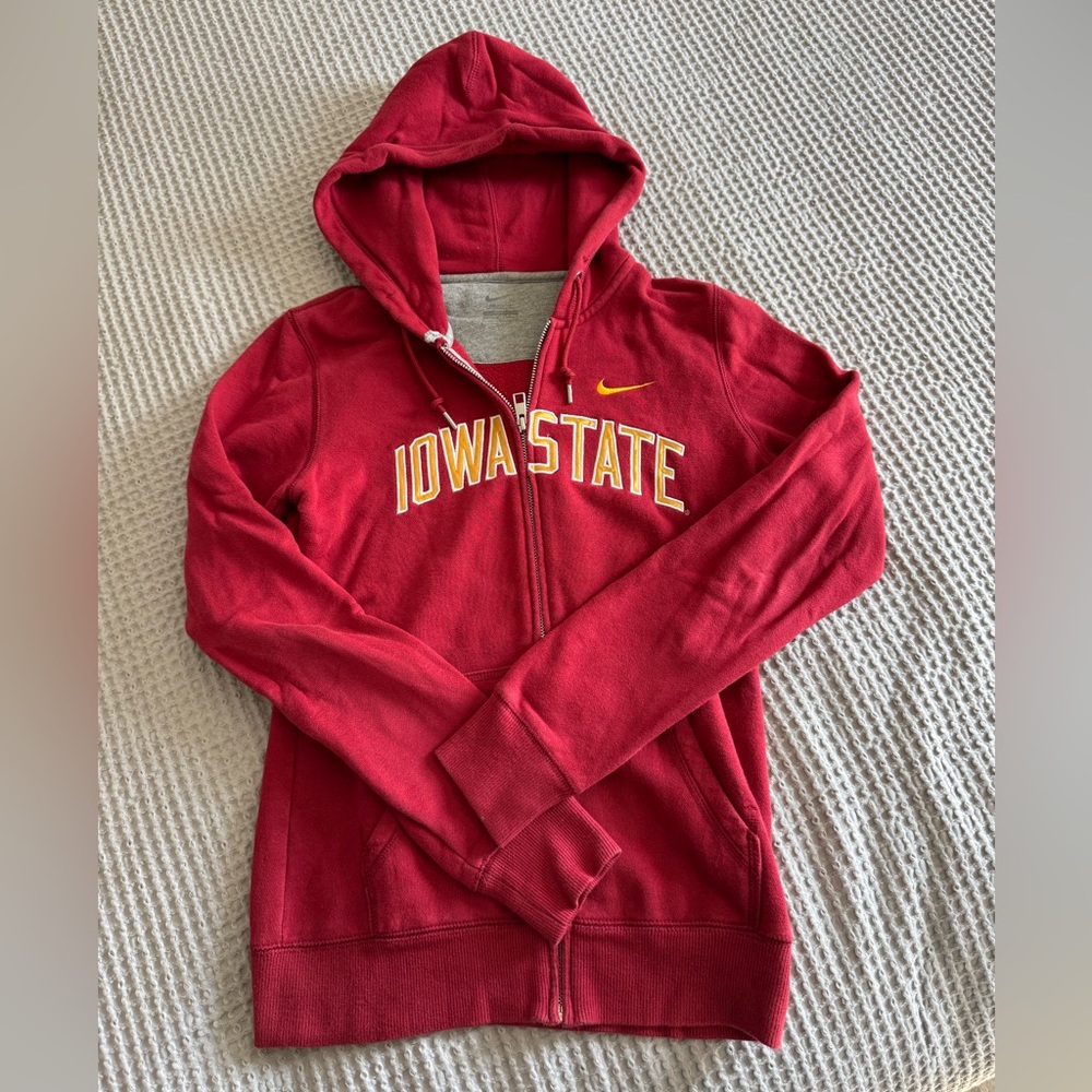 Iowa State Nike Zip-Up Sweatshirt, Size S